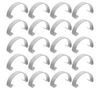 BESPORTBLE 30pcs Heavy-duty Stainless Steel Birdcage Hook and Door Latch Anti-slip Design for Chicken Cages and Birdcages, Easy to Use and Secure for Breeding and Hatching