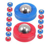 BESPORTBLE 30pcs Mini Shuffleboard Pucks Smooth Sliding Tabletop Curling Rollers for Family Party Games Compact Replacement Accessories for Shuffleboard and Sliding Board Fun