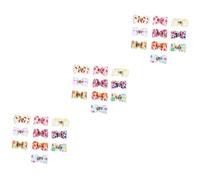 BESPORTBLE 30pcs Pet Hair Bows for Dogs and Cats Band Accessories for Parties and Festivals Grooming Bows for Special Occasions
