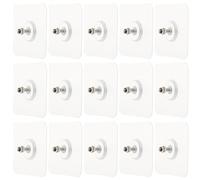 BESPORTBLE 30pcs Picture Frame Wall Nail Hooks with Strong Adhesive, 16mm Screw Length, No-Drill Seamless Hanging Hooks for Home Decoration and Photo Frame Organization