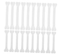 BESPORTBLE 30pcs Plastic Skeleton Bones for Halloween Decor Lightweight Reusable Props with Hanging Holes for Party Decorations and Seasonal Crafts