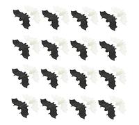 BESPORTBLE 30pcs Realistic Bat Decorations for Halloween Parties Haunted House Props Party Trick Playthings Lifelike Simulation Bats for Scary Atmosphere Fun Pranks