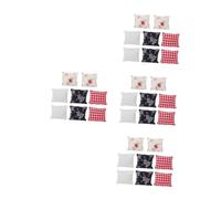 BESPORTBLE 32 Pcs Scale Wear Resistant Decorative Cushions for Sofa Bedroom Living Room Micro Landscape Accessories
