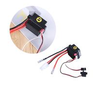 BESPORTBLE 320A Bidirectional Brushed Motor Controller for Rc Car Truck Boat High Frequency Drive System with Low Voltage Cut Off Protection and Over Heat Safety Features Black