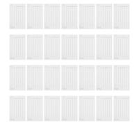 BESPORTBLE 32Pcs Golf Scorecards on White Coated Paper Portable Golf Score Tracker Notebook for Handheld Stroke Counting and Club Competitions