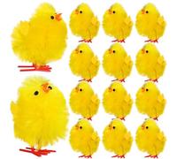 BESPORTBLE 36 Pcs Easter Chickens Little Chickens Easter Mini Chicks Baby Chickens Easter Chicks Decorations