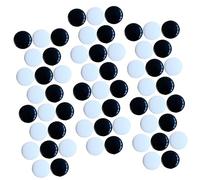 BESPORTBLE 360pcs Small Craft Go Chess Pieces Double Sided and Game Stones for Go Clubs and Home Use and Safe Material for Family and Party Games