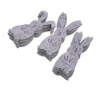 BESPORTBLE 36pcs Easter Table Decor Bunny Cash Holder Rabbit Coin Purse for Party Goodie Bag Easter Dinner Table Setting Bunny Money Holder and Centerpiece Cash Clip