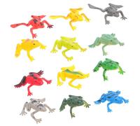 BESPORTBLE 36pcs Miniature Frog Figurines for Forest Animal Realistic Plastic Reptile Models Portable Frogs for Outdoor Adventures Creative Role Play and Party Favors