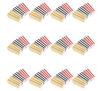 BESPORTBLE 36pcs Snack Box Popcorn Buckets 4.7x4.7x5.5in Paper Sturdy Vintage Vibrant Easy Sharing Versatile Concession Birthday Party Supplies for Snacks and French Fries