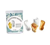 BESPORTBLE 3D Newborn Hand Casting Kit Keepsake Hand and Footprint Molding Set Non-Toxic Plaster for Baby Milestones and Memories