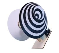 BESPORTBLE 3D Visual Dislocation Turntable Science Kit for Boys and Girls Classroom Learning Aid for Sensory Processing and STEM Experiments Interactive Educational Tool for Students