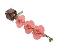 BESPORTBLE 3D Wooden Flower Puzzle Bouquet Kit - DIY Phalaenopsis Model Building Set - Creative Plant Theme Wooden Craft for Home Decoration and Birthday
