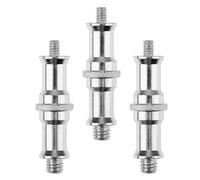 BESPORTBLE 3Pcs 1/4 to 3/8 Screw Adapter Converter Set for Flash Light Stand Spigot Threaded Standard Hot Shoe Adapter Compatible with Camera Tripod Mounts