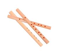 BESPORTBLE 3pcs A-key Short Plastic Dizi Membrane Holes Beginner Flute Set for Children and Adults Professional Musical Instrument for School and Home Use