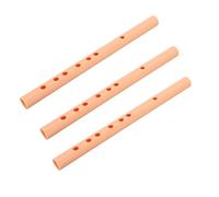 BESPORTBLE 3pcs Abs Plastic Flute a Key Membrane Holes, Small Clarinet Style Kids Flute for Beginner Children’s Practice and School Use