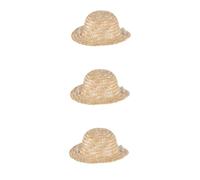 BESPORTBLE 3pcs Adjustable Cat Sun Hat Adorable Costume for Random Color Farmer Hat for Dogs and Cats Comfortable and Design