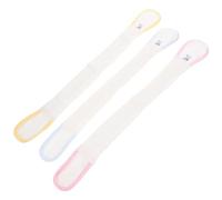 BESPORTBLE 3Pcs Adjustable Diaper Fixing Belt for Toddlers Cotton Fasten Strap for Nappy Mixed Colors Comfortable Fit Secure Elastic Bands