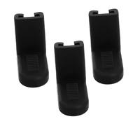 BESPORTBLE 3pcs Adjustable Height Rubber Snare Drum Hanger Hooks Slip-resistant Bass Drum Anchor System Replacement Parts and Easy Installation