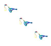 BESPORTBLE 3pcs Adjustable Rainbow Nylon Pet and Leash for Dogs and Cats Wide for Daily Walks and Weekend Adventures Design