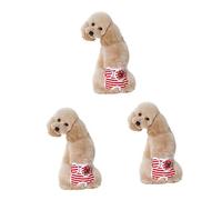 BESPORTBLE 3pcs Adjustable Stripe Dog Diapers for Dogs Female Sanitary Physiological Pants Xxl Comfortable and Breathable Pet Diapers