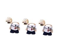 BESPORTBLE 3pcs Apparel for Pet Doggy Clothes Dog Sailor Costume Dog Bodysuit Small Dog Clothes Small Dog Outfits Pet+halloween+costumes Dog Sailor Outfit Cat Sailor Suit Puppy Clothes