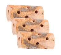 BESPORTBLE 3pcs Apple Wood Chew Sticks for Animals Durable Pet Chew for Hamsters Rabbits Guinea Pigs Natural Molar Sticks to Support Health and Playtime
