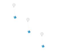 BESPORTBLE 3pcs Aquarium Floating Crab Pendant Glow Dark Decorative Ornament for Fish Tank Lifelike Crab for Aquascaping and Home Decor Vibrant Colors Easy to Install
