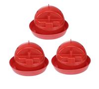 BESPORTBLE 3pcs Automatic Chick Water Drinkers Chicken Feeders Drinkers Bird Outdoor Aviary Farming Supplies
