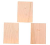 BESPORTBLE 3pcs Bass Spacer Maple Guitar Head Veneer Replacement for Electric Bass Guitar Neck Adjuster Tool