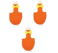 BESPORTBLE 3pcs Bird Diaper Parrot Costumes Flight Suits Bird Clothing for Parakeets Easy off