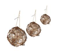 BESPORTBLE 3pcs Bird Nest Materials Ball Nesting Box Hummingbird Nests for Outdoors Garden Birdhouse Homemade Birdhouse Materials