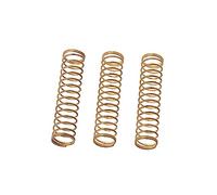 BESPORTBLE 3Pcs Brass Trumpet Springs Replacement Parts for Woodwind Instruments Durable Lightweight Correct Tension Essential Accessories for Trumpet Maintenance Golden