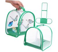 BESPORTBLE 3pcs Butterfly Habitat Enclosure Zipper Design Easy to Cage for Butterflies and Caterpillars Sturdy and Portable for Nature Observation