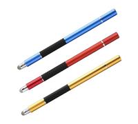 BESPORTBLE 3pcs Capacitive Touchscreen Stylus Pens with Fine Tip Conductive Cloth Head Suction Cup Design High Sensitivity for Phones Tablets Drawing and Precise Touch Control