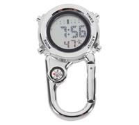 BESPORTBLE 3pcs Carabiner Hanging Hook Watch Digital Carabiner Watch for Backpack Fob Multi-Function for Outdoor Climbing
