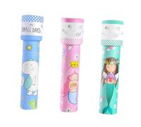 BESPORTBLE 3Pcs Cartoon Kaleidoscope Interactive Playthings for Vision Development and Imagination Random Styles for Parent Interaction