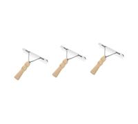 BESPORTBLE 3pcs Cavapoo Brush Horse Grooming Supplies Horse Hair Brush Cleaning Comfortable Wooden Handle