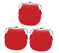 BESPORTBLE 3pcs Classical Dogs Hat for Sun Baseball Cap for Pets Stylish Outdoor Visor for Dogs Lightweight Corgi and Accessory