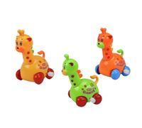 BESPORTBLE 3pcs Clockwork Giraffe with Lovely Giraffe Design, Made of Sturdy Abs Material, Easy to Carry and Store, Stress Relief for Playing at Home or Birthday Party Random Color