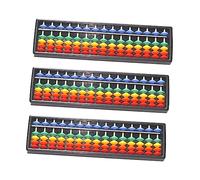 BESPORTBLE 3Pcs Color Abacus Educational Math Tool for Lightweight and Portable for Learning Arithmetic and Mental Calculation Skills