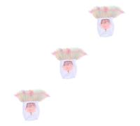 BESPORTBLE 3pcs Costume for Dogs Dog Tutu Skirt Puppy Summer Skirt Pet Clothing Cotton Comfortable Perfect for Outdoor Photo Moments Stretchy Xs