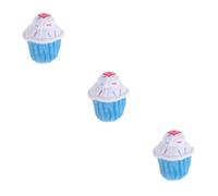 BESPORTBLE 3pcs Creative Plush Ice Cream Dog Biting Toy Soft Chew Toy for Teeth Cleaning and Anxiety Relief Interactive Pet Play Essential for Dogs and Puppies
