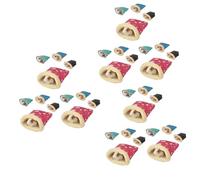 BESPORTBLE 3pcs Cute Wrap Blanket for Pet Bed Bag for Small Pets Rabbits Hamster Wrap Comfortable Sleep Nest Warm Bedding