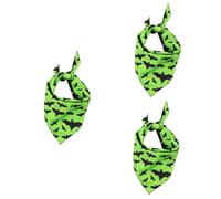 BESPORTBLE 3pcs Decorative Pet Bandana for Halloween Wear-resistant Dog Scarf Stylish Design Reusable Washable Pet Accessory for Dogs and Cats for Holiday Celebrations