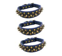 BESPORTBLE 3pcs Dog Buster Collar Dog Head Collars Pull Pet Supplies Pet Rivet Soft Material Xs Fashion and Comfort