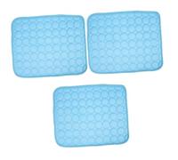 BESPORTBLE 3pcs Dog Cooling Cushion Portable Pet Sleeping Mat for Dogs Cats Lightweight Cooling Pad for Hot Weather