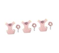 BESPORTBLE 3pcs Dog Harness Cooling Vest Pink Small Puppy Harness Pet Supplies Lead Belt