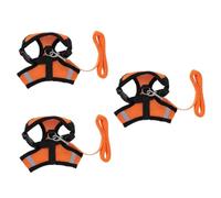 BESPORTBLE 3pcs Dog Harness Vest for Dogs Puppies Breathable Mesh Pet Vest Adjustable Straps Pet Supplies for Small