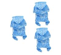 BESPORTBLE 3pcs Dog Outfit Cooling Coat for Small Puppies Pet Clothing Summer Fashion Vest